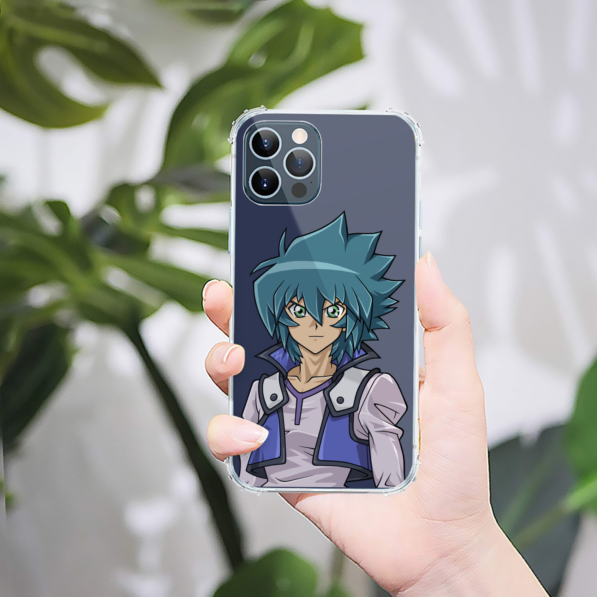 （画像用） 遊☆戯☆王 Yu-Gi-Oh! 【iPhone 12シリーズ対応】透明スマホケース（クリアソフトケース）